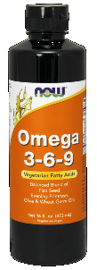 Omega 3-6-9 Liquid (16 Oz) NOW Foods